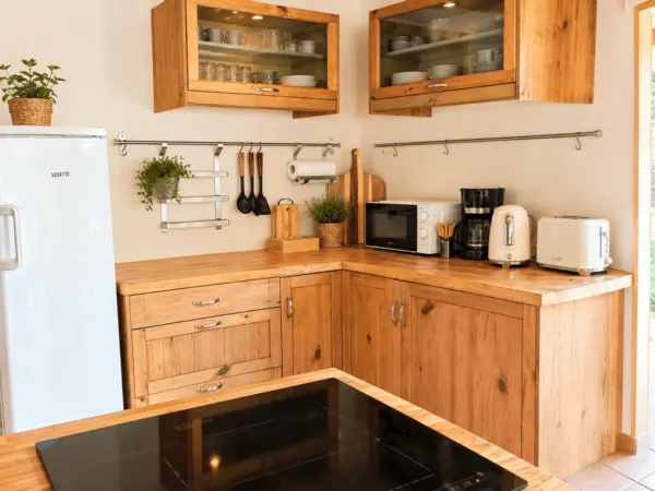 Cuisine équipée en bois